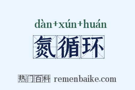 氮循环是什么意思的图片